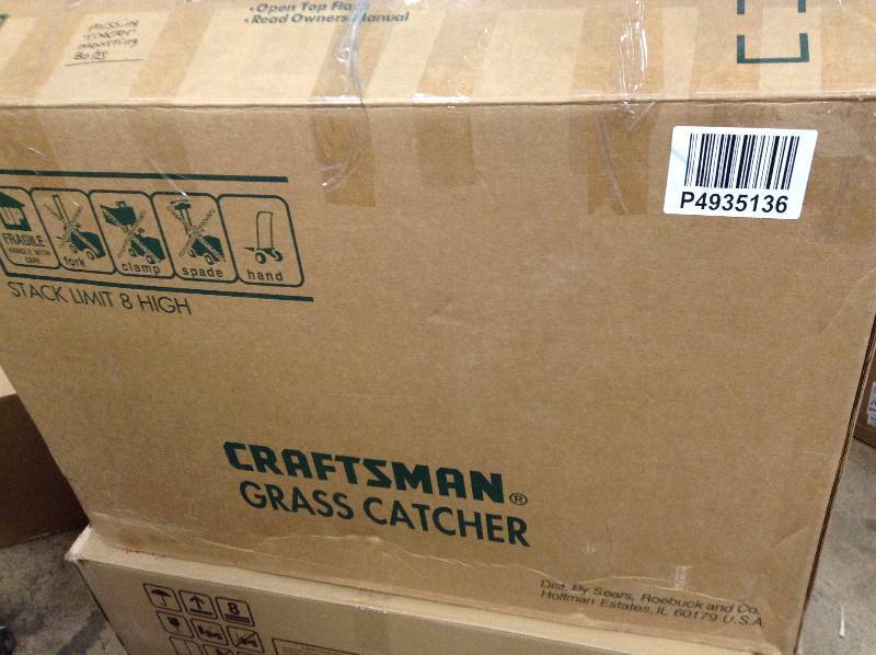 Craftsman Grass Catcher missing tractor mounting bolts