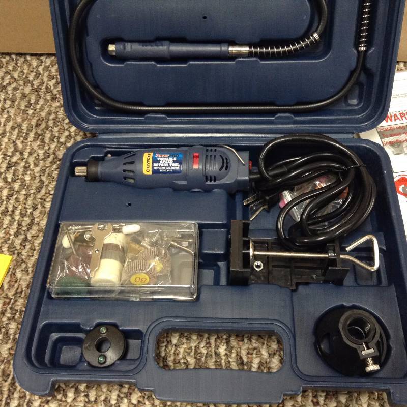 Power Pro Variable speed Rotary Tool and accessories
