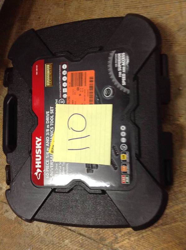 Husky 60 Pc Mechanics Tool Set