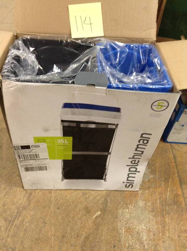 Simplehuman Pull Out recycler