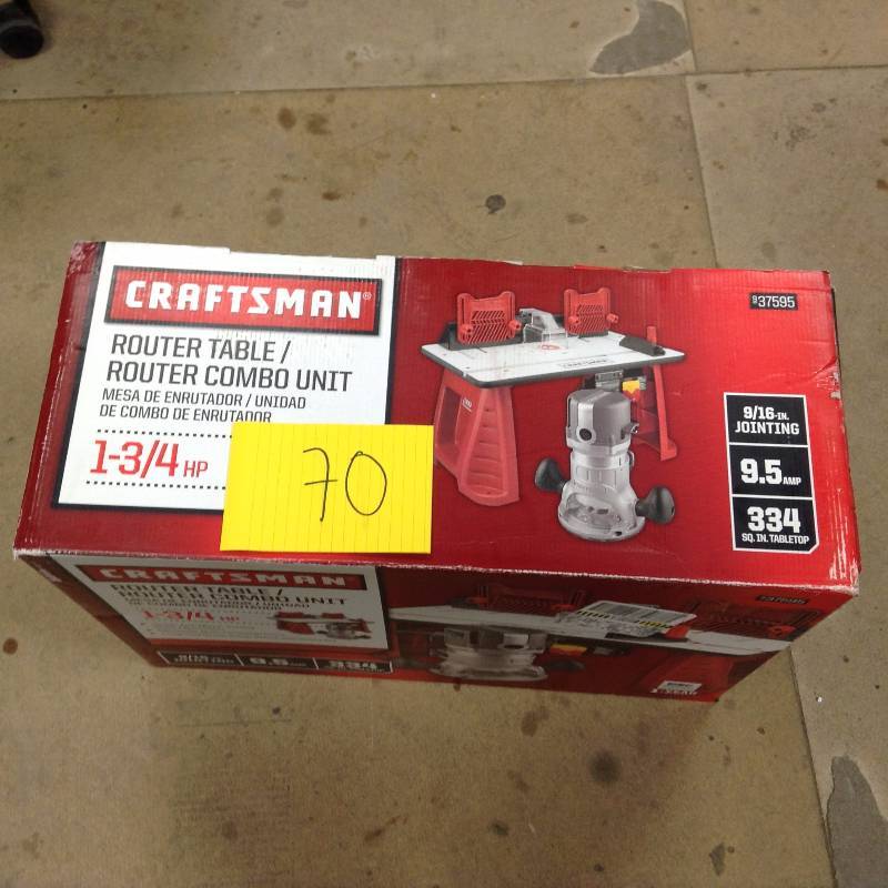 Cratsman Router Table combo kit
