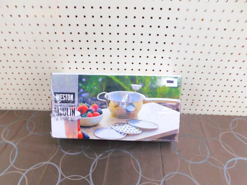 WESTON STAINLESS STEEL MOULIN