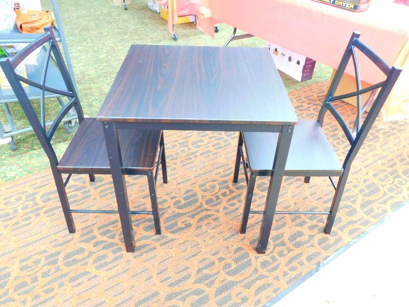 SMALL TABLE AND TWO CHAIRS