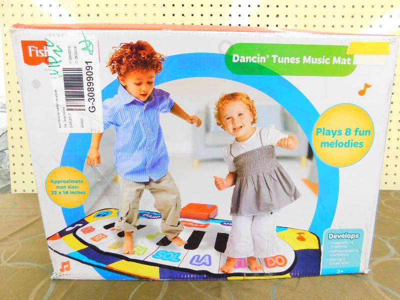 FISHER PRICE DANCIN TUNES MUSIC MAT, MSRP $19.99