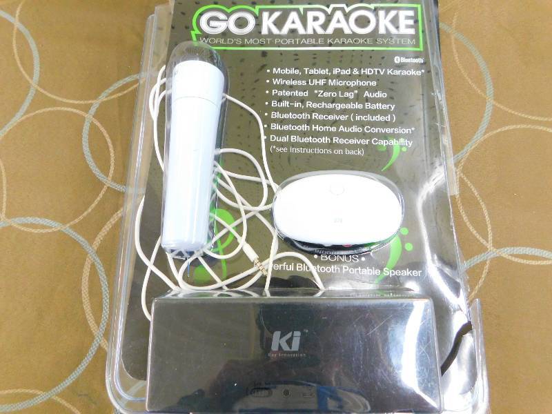 GO KARAOKE  (WIRELESS 3-N-1), MSRP $139.99
