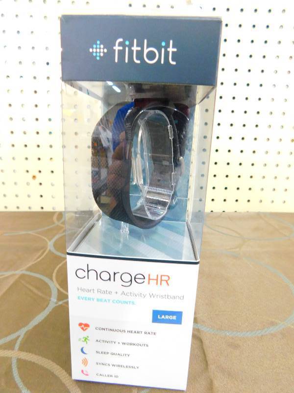 Fitbit ChargeHR HeartRateActivity Band, Black Large, MSRP $209.99