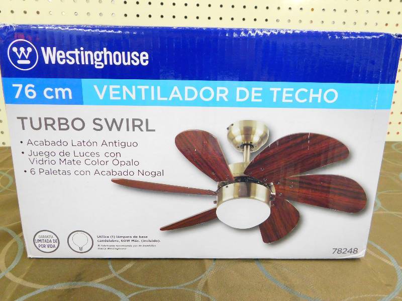 Westinghouse Ceiling Fan 30 Msrp 134 99 Unclaimed