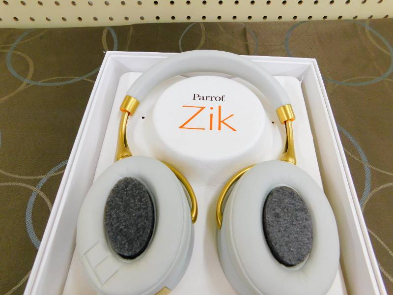 Parrot Zik Headphone White-Gold, MSRP $249.99