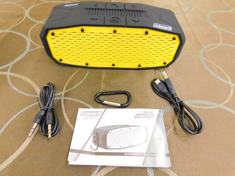 Coleman Waterproof Bass BT Spe Yellow, MSRP $59.99