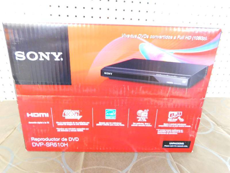 Sony Upconverting DVD Player, MSRP $59.99