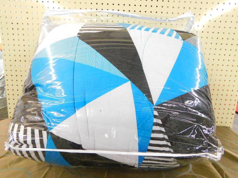 ALCOVE 20Pc HEADLINER - Kg Black-Teal-White King, MSRP $99.99