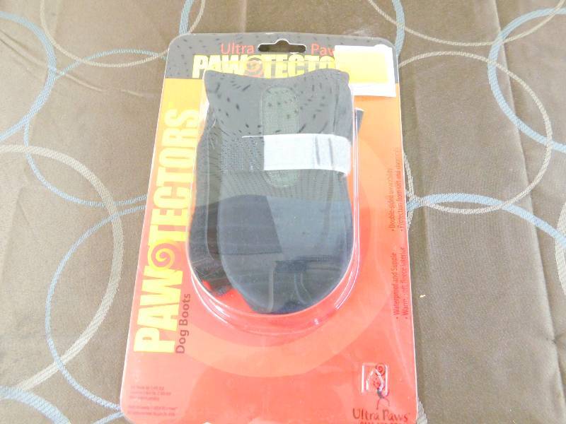 Ultra Paws PawTectors Dog Boot Black Small, MSRP $47.99