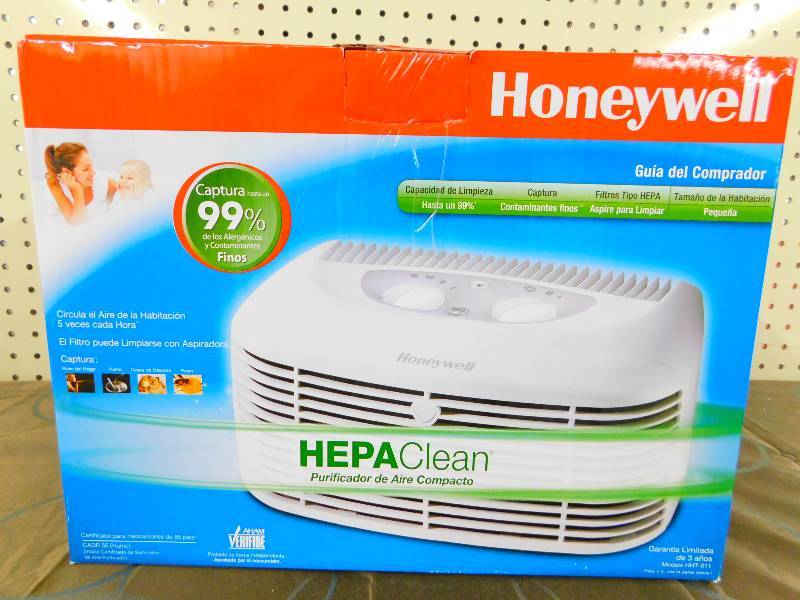 HONEYWELL Tabletop Air Purifier, MSRP $56.99