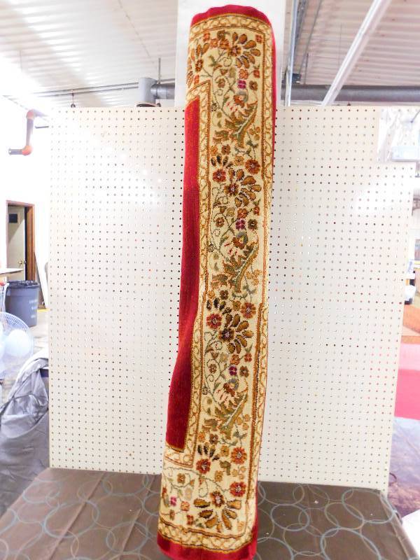 MLD Mitered Border 3pc Set red RUGS, MSRP $139.99