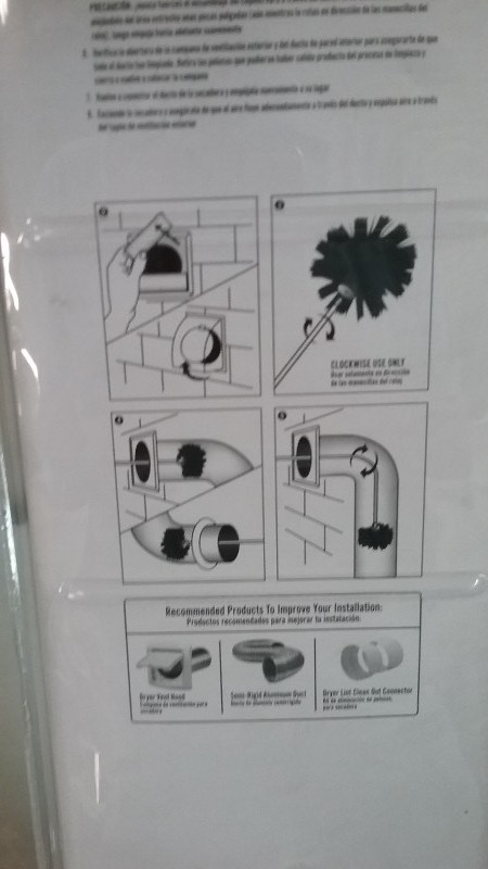 Drill Powered Duct Brush