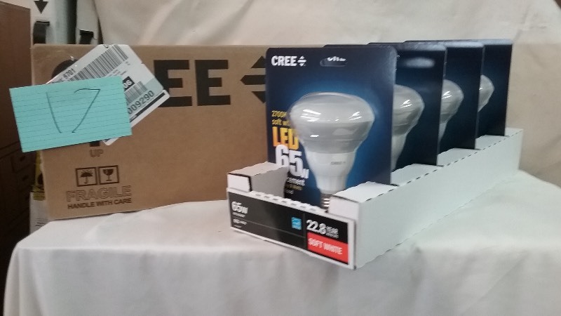Cree 65W Equivalent Soft White (2700K) BR30 LED Flood Light Bulb 8pc