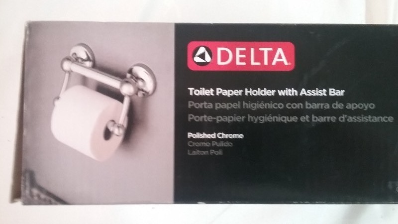 Delta Toilet Paper Holder and Assist Bar