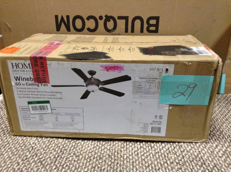 Home Decorators Winebeg 60 in Ceiling Fan