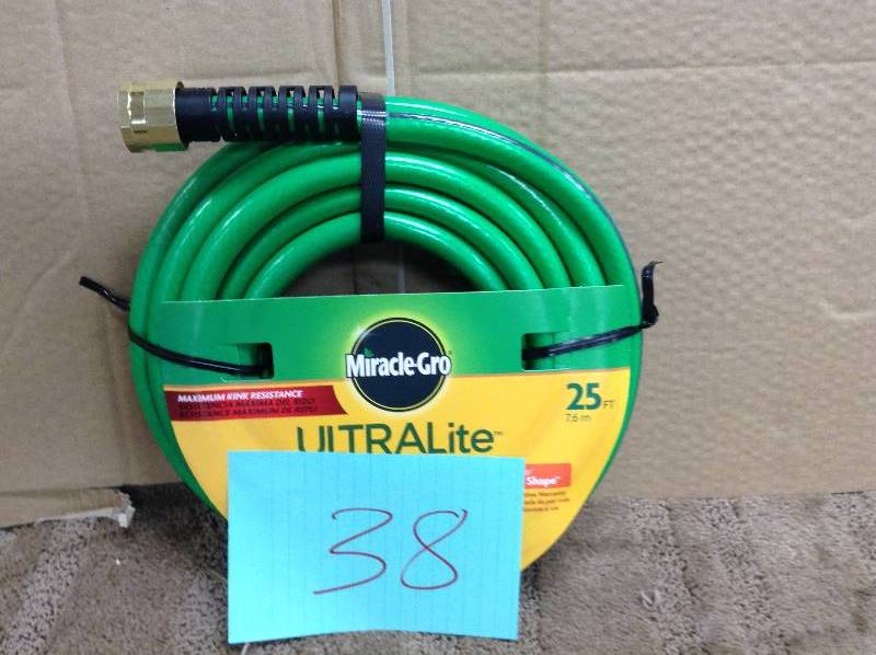 Miracle Gro Ultralite 25 ft Garden Hose New