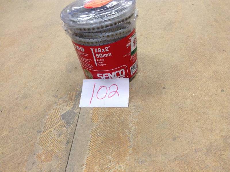 Senco Square Drive duraspin collated Screws Tub