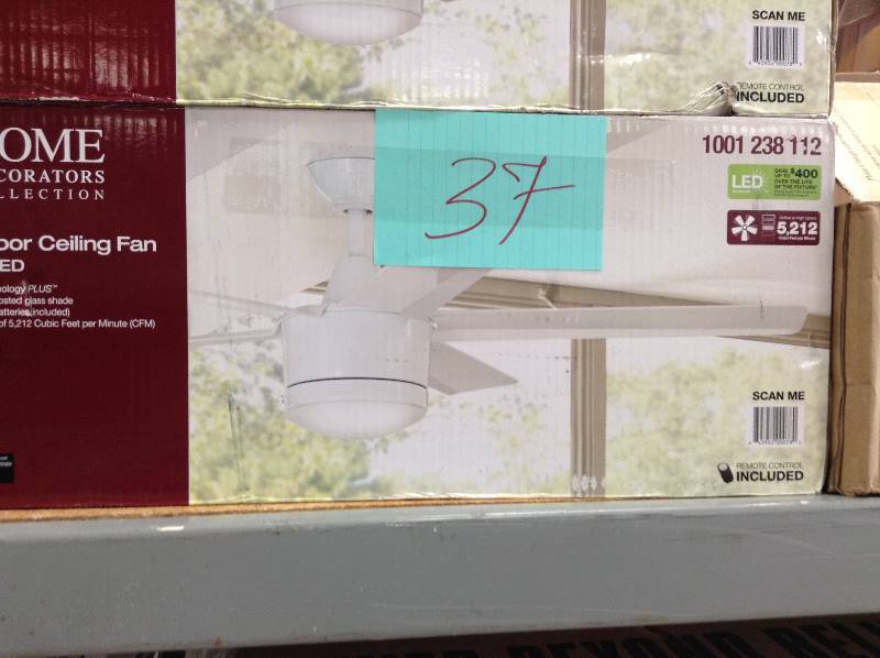 Home Decorators Indoor 52 in Ceiling Fan LED