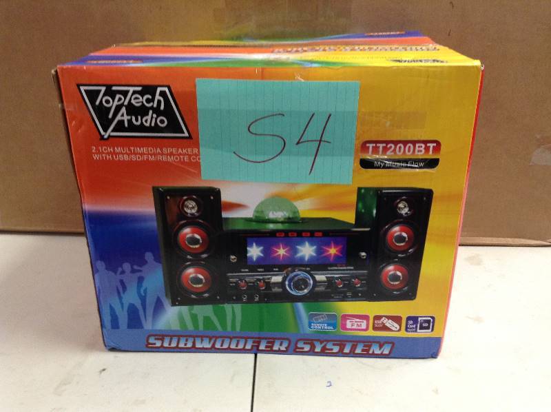 Top Tech Subwofer System New