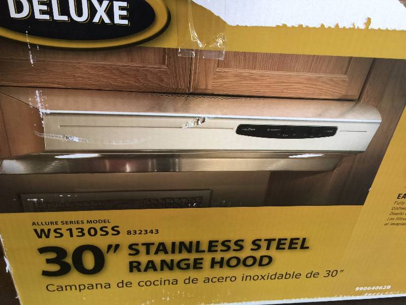 Nutone Allure I Series 30 In. Convertible Range Hood Stainless Model # Ws130ss