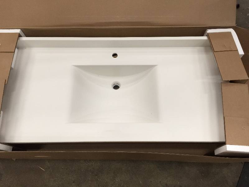 Swanstone CV2249-010 49-Inch by 22-Inch Contour Vanity Top, White Finish