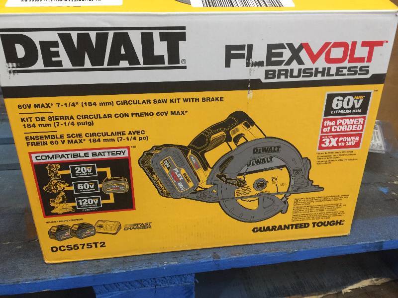 Dewalt 60V Max 7 14 Circular Saw Kit with Brake