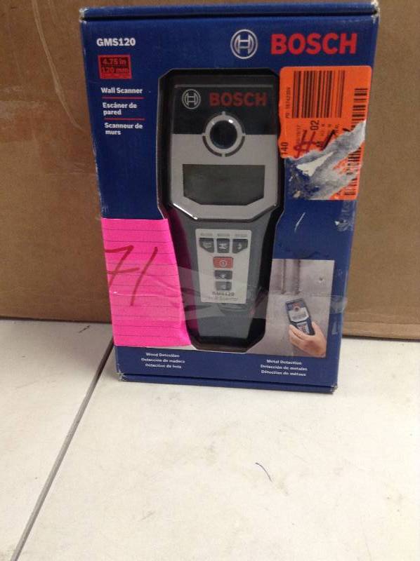 Bosch GMS120 wall Scanner