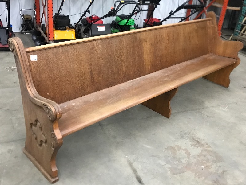 Vintage Church Pew