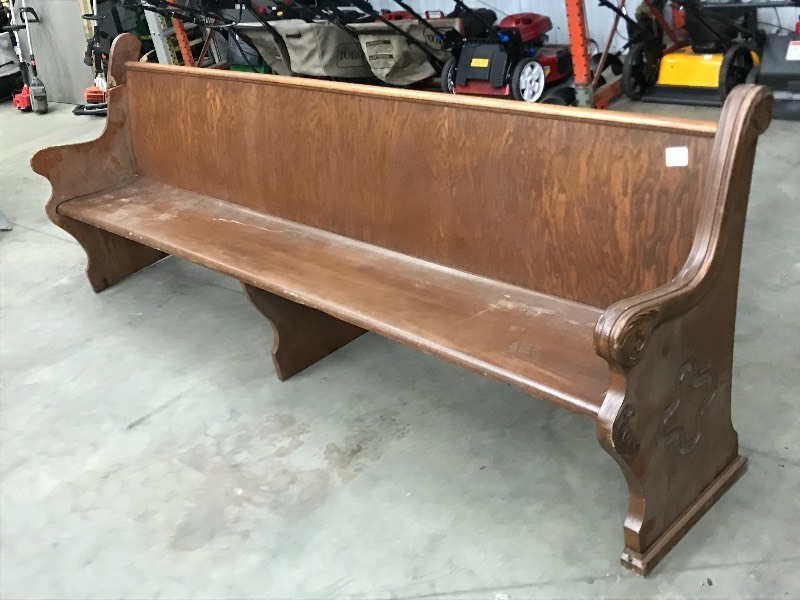 Vintage Church Pew