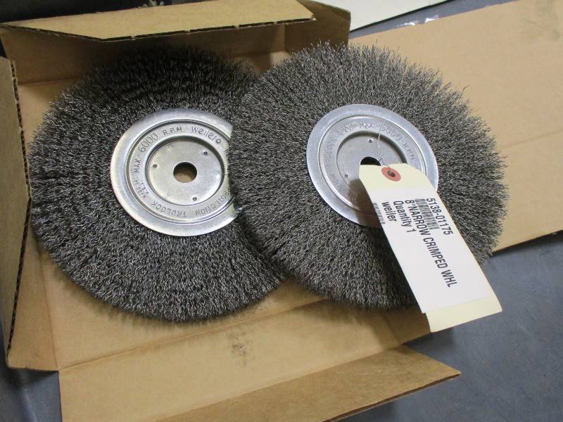 8 Narrow crimped wire wheel