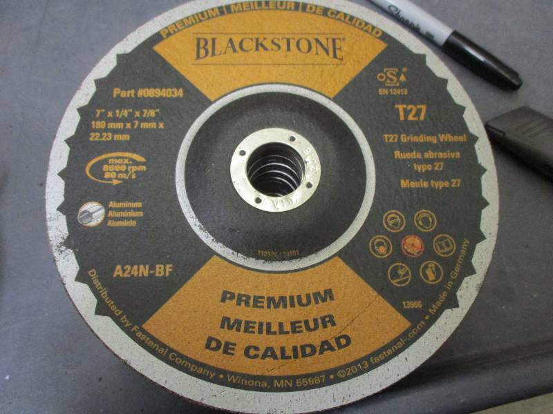 7 x 14 x 78 Aluminum Grinding Wheels