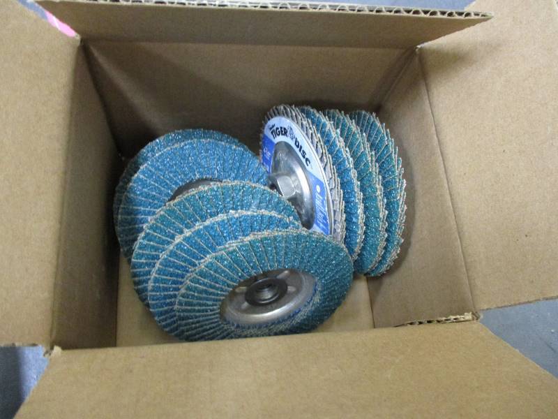 4 12 x 58-11 Flap Discs-24 Grit
