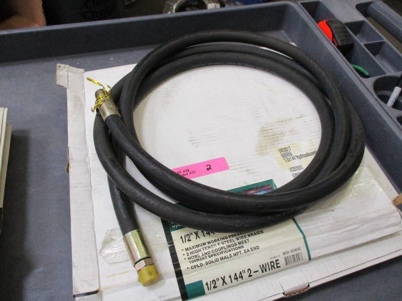 12x144 Hydraulic Hose Fitting