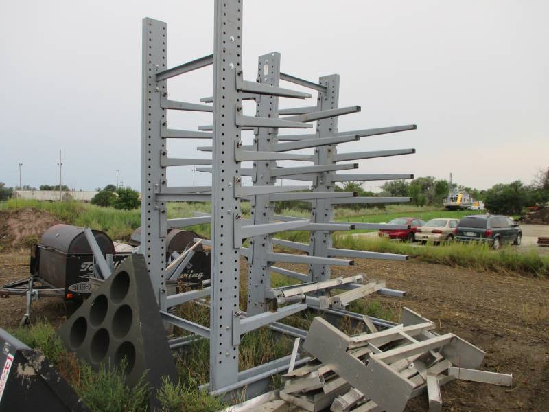 lot 12 image: (2) Cantilever Racks