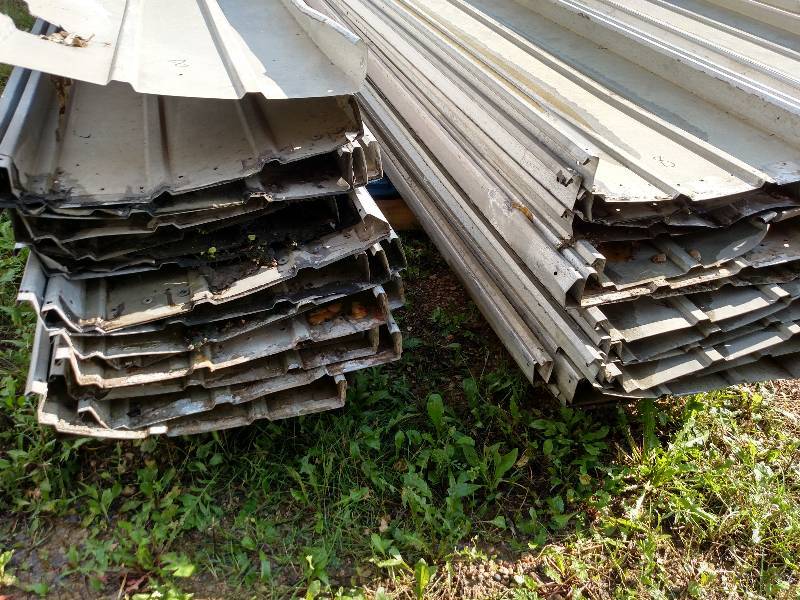 lot 8 image: Galvanized Steel Sheeting, 22 Gauge...