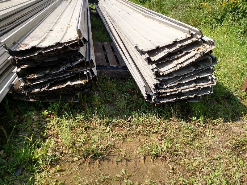 lot 9 image: Galvanized Steel Sheeting, 22 Gauge...
