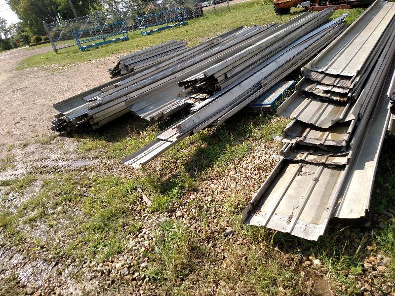 lot 10 image: Galvanized Steel Sheeting, 22 Gauge...