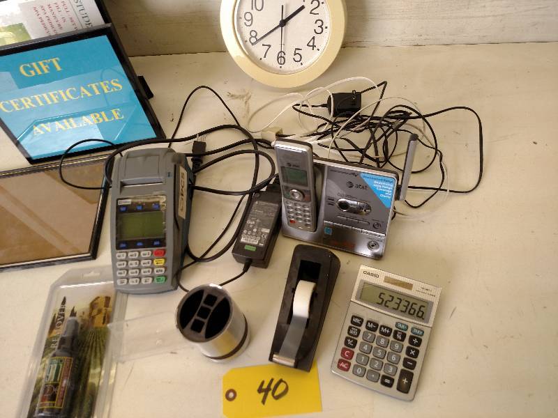 lot 40 image: Asstd Office Equipment & Supplies...