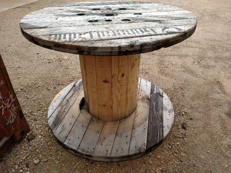 lot 95 image: Wooden Spool