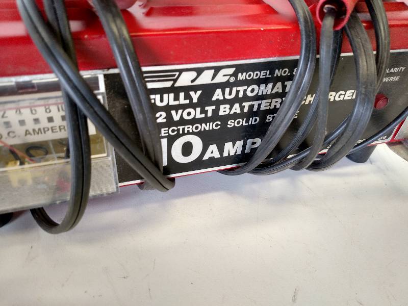 lot 107 image: RAC 12 Volt Battery Charger