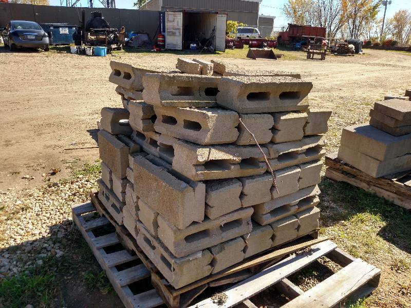 lot 42 image: Asstd Block on (3) Skids...