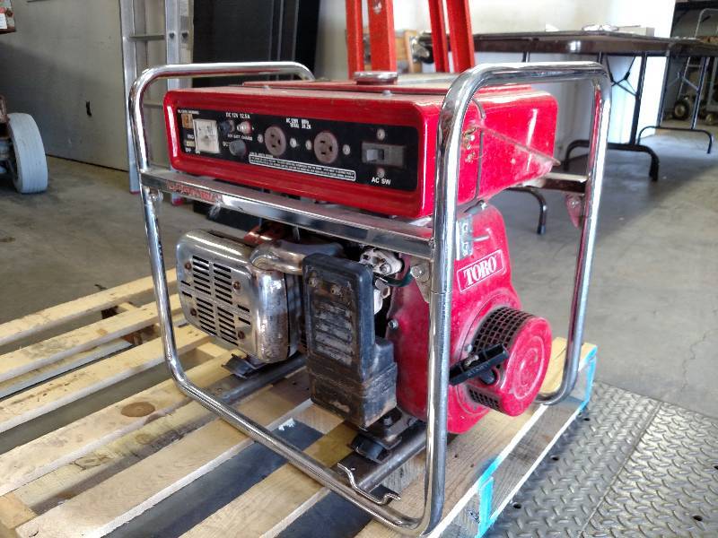 Toro T3000 3000 Watt Generator, Wor... October Consignments KBID