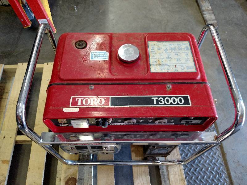 Toro T3000 3000 Watt Generator, Wor... October Consignments KBID