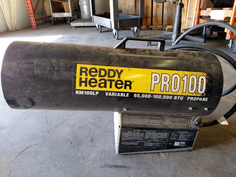lot 48 image: Reddy Heater Pro100 100,000 BTU For...