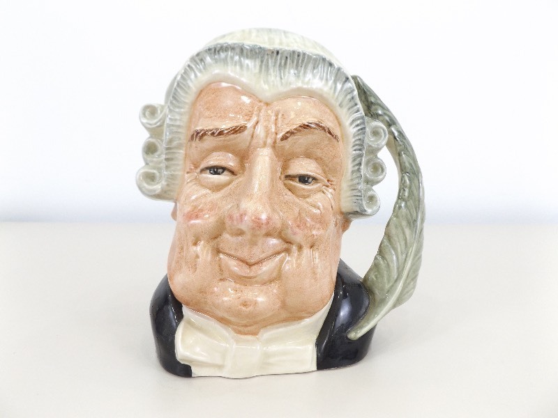 MINT Vintage 1958 Royal Doulton Toby Mug The Lawyer
