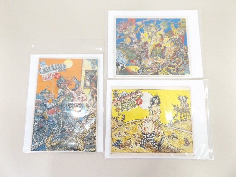 3 Vintage The Checkered Demon Comic Books
