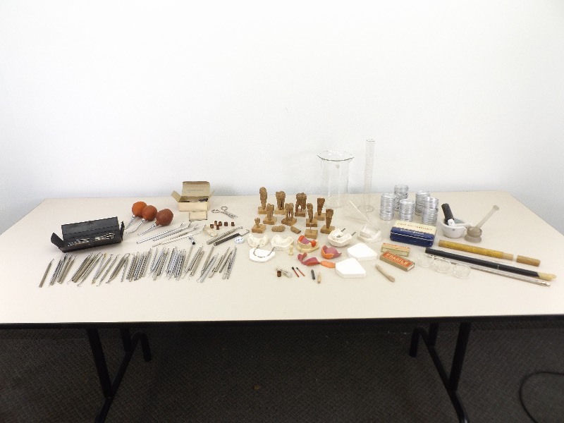 Large Lot of Lab Equipment, Dental Equipment, Glass Beakers, etc.